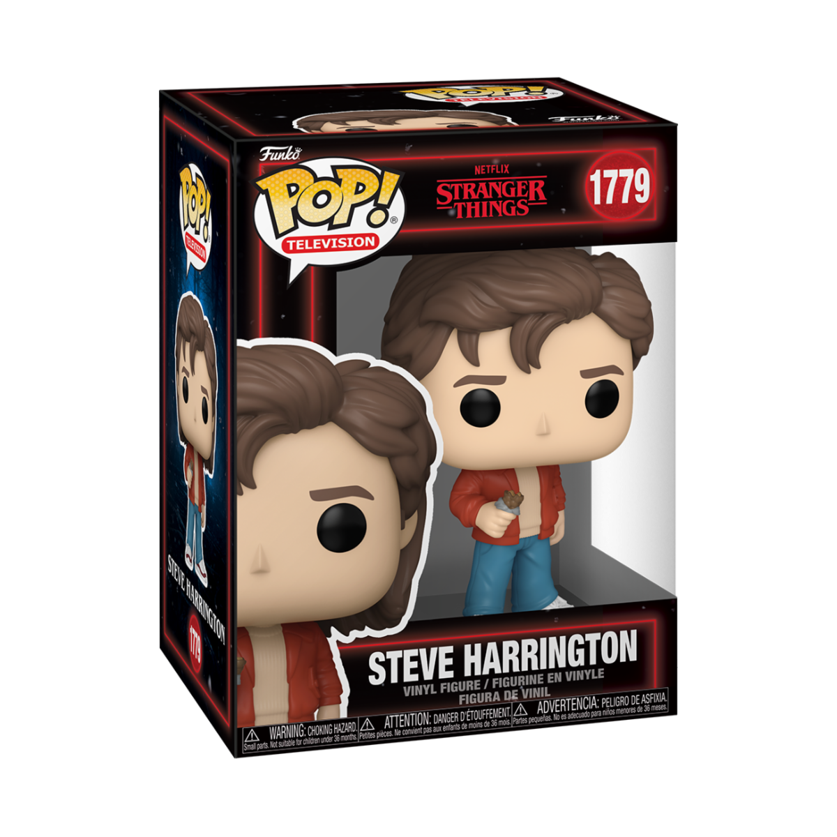 STRANGER THINGS - POP FUNKO VINYL FIGURE 1779 STEVE HARRINGTON 9CM