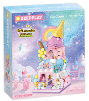 KP28047 - CITY CORNER - UNICORN ICE CREAM SHOP