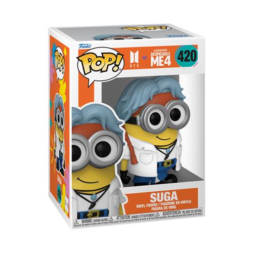 CATTIVISSIMO ME X BTS - POP FUNKO VINYL FIGURE 420 SUGA 9CM