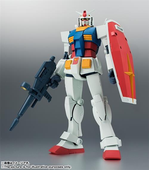2321482 - THE ROBOT SPIRITS SIDE MS - RX-78-2 GUNDAM VER. A.N.I.M.E. - ACTION FIGURE 15CM
