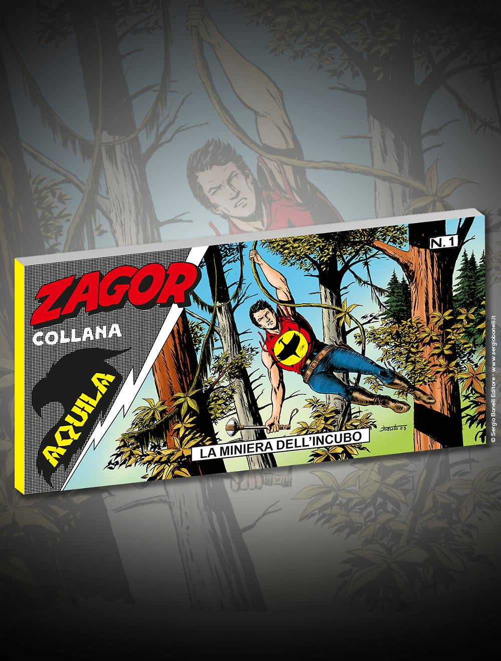ZAGOR - AQUILA VOL.1 - LA MINIERA DELL'INCUBO