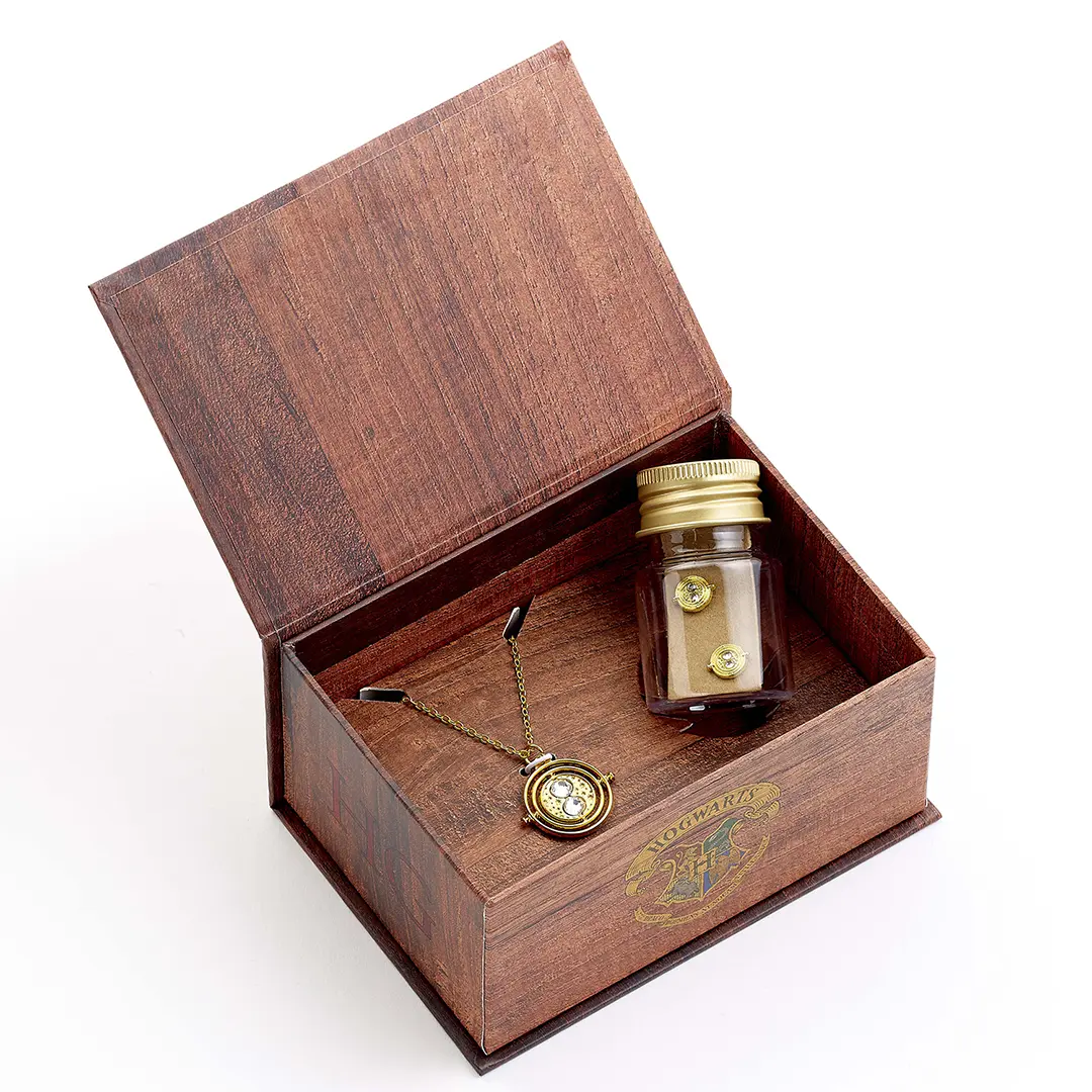 EGSWNX630 - HARRY POTTER - COLLANA E ORECCHINI - GIRATEMPO