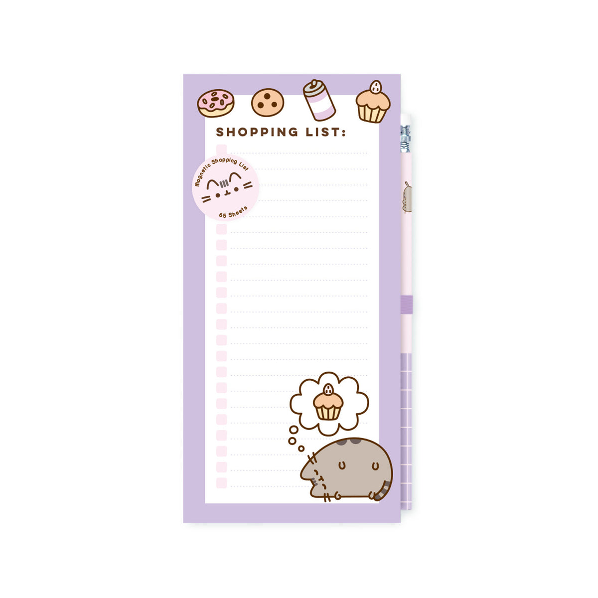 NMGE014 - PUSHEEN THE CAT - BLOCK NOTES MAGNETICO - PUSHEEN MOMENTS