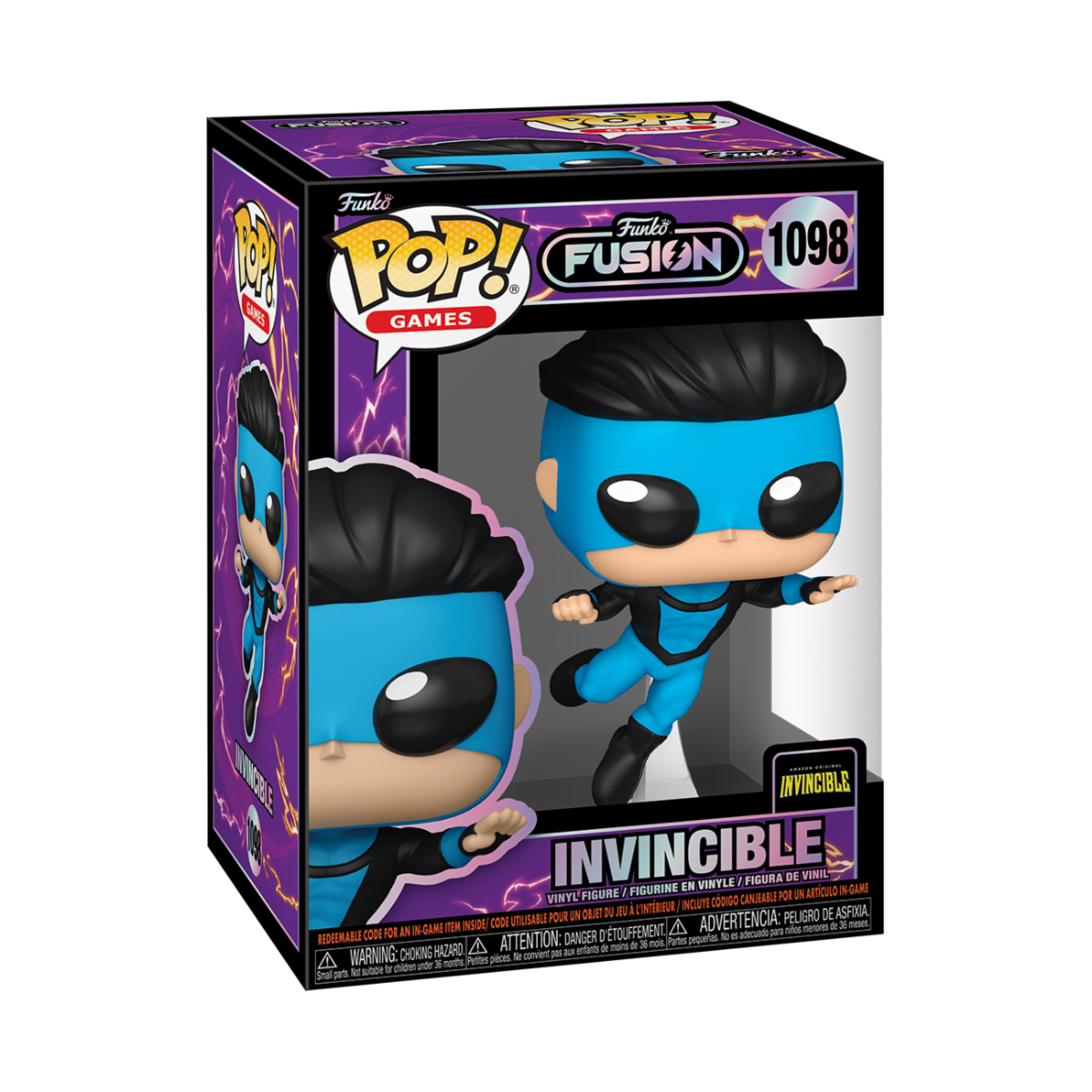 FUNKO FUSION: INVINCIBLE - POP FUNKO VINYL FIGURE 1098 INVINCIBLE REGULAR 9CM