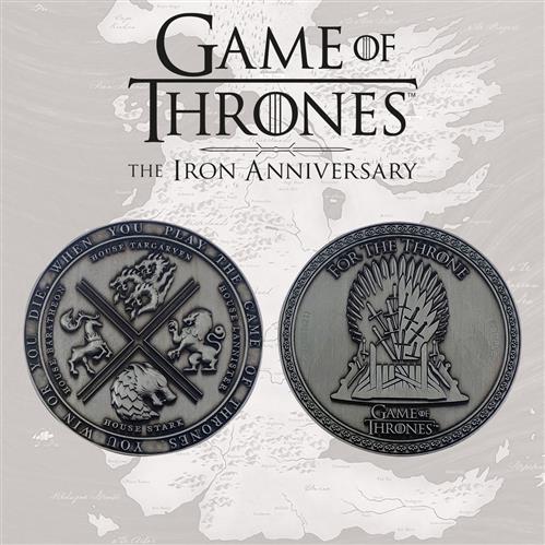 THG-GOT03 - GAME OF THRONES - IRON COLLECTIBLE LIMITED EDITION - WHEN YOU PLAY THE GAME OF THRONES