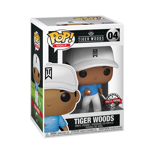 GOLF - POP FUNKO VINYL FIGURE 04 TIGER WOODS (BLUE SHIRT) 9CM