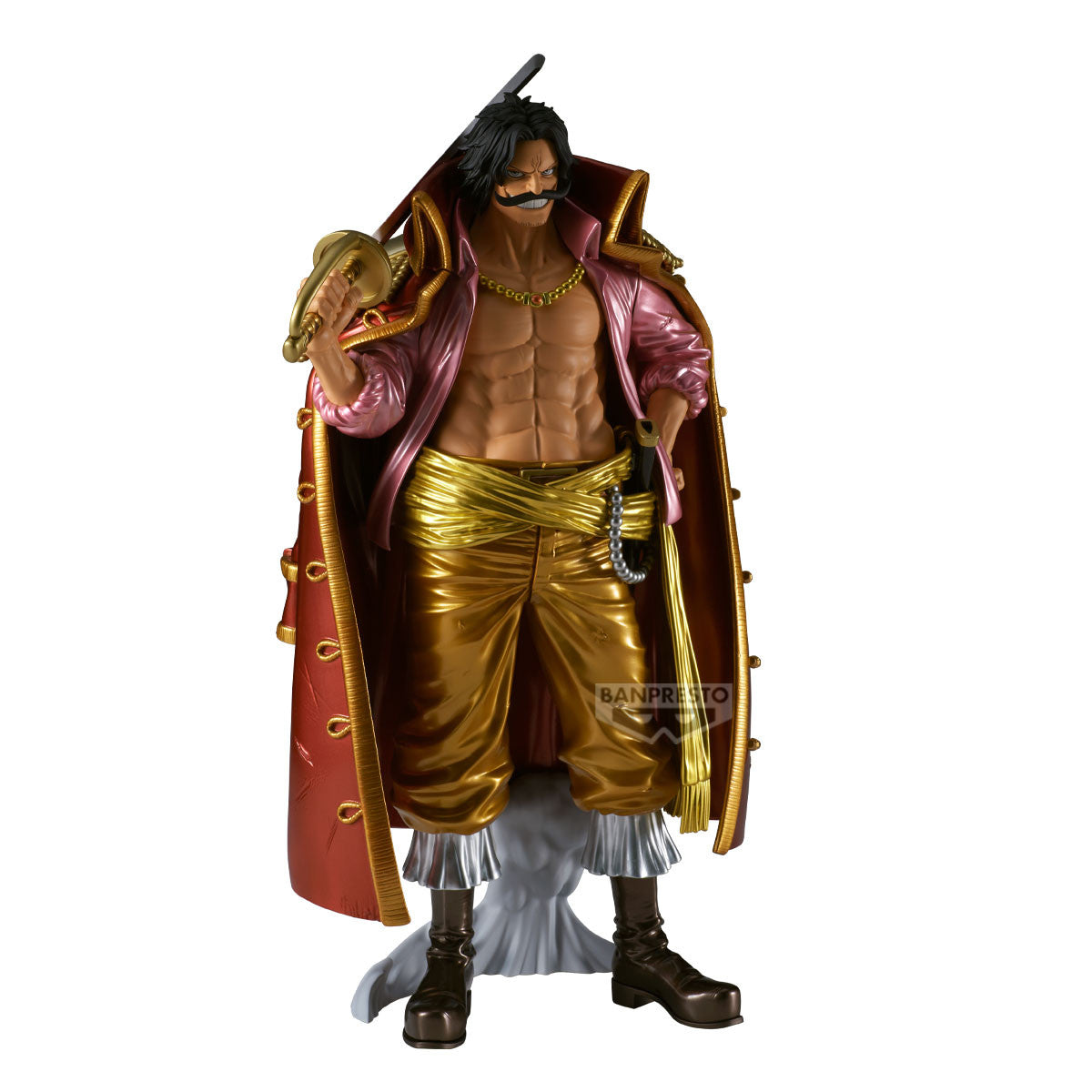 29537 - ONE PIECE - PREMIUM - GOL D. ROGER [THE METALLIC] - STATUA 30CM