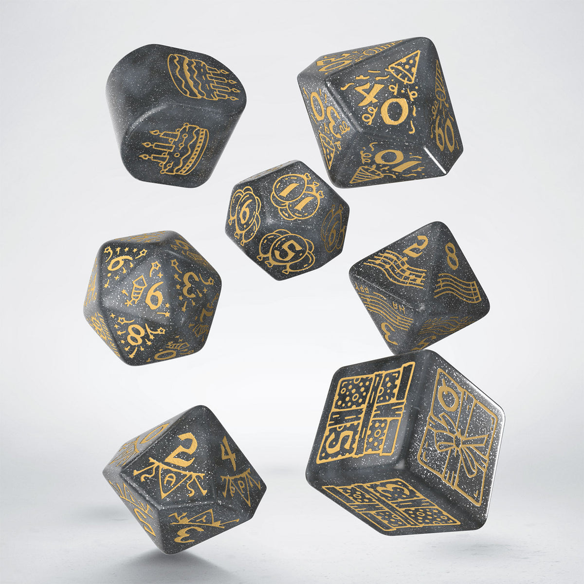 RHPB03 - HAPPY BIRTHDAY DICE SET: CONFETTI