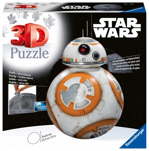 11578 - STAR WARS - BB8 PUZZLE 3D
