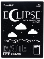 16681 - 105 ECLIPSE DECK PROTECTOR SLEEVES - STANDARD - MATTE - ARCTIC WHITE