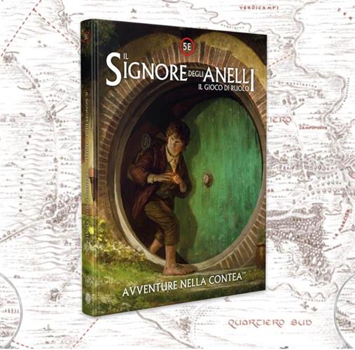 IL SIGNORE DEGLI ANELLI 5A EDIZIONE - IL GIOCO DI RUOLO - AVVENTURE NELLA CONTEA