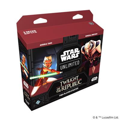 STARTER SET - STAR WARS UNLIMITED - TWILIGHT OF THE REPUBLIC - ENG