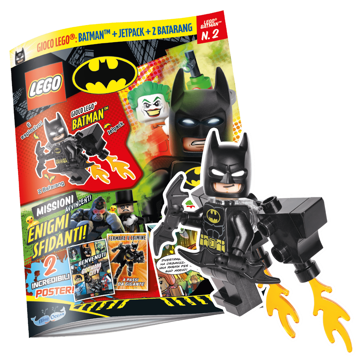 LEGO BATMAN N.2 - BATMAN + JETPACK
