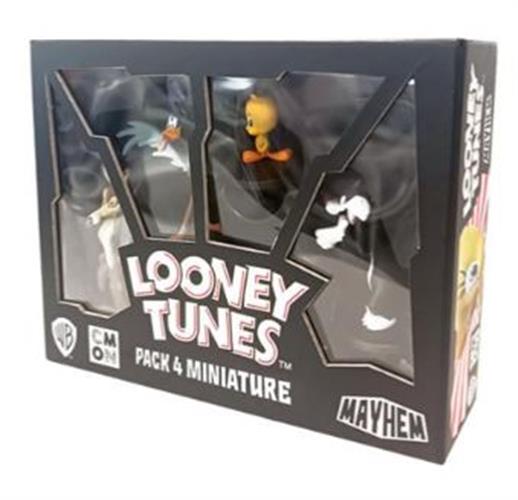 MAYHEM - LOONEY TUNES - PACK 4 MINIATURE