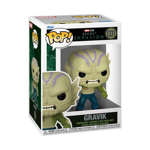 MARVEL: SECRET INVASION - POP FUNKO VINYL FIGURE 1331 GRAVIK 9CM