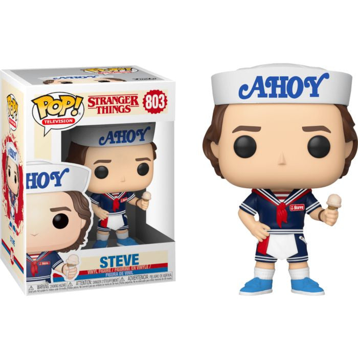 STRANGER THINGS - POP FUNKO VINYL FIGURE 803 STEVE 9CM