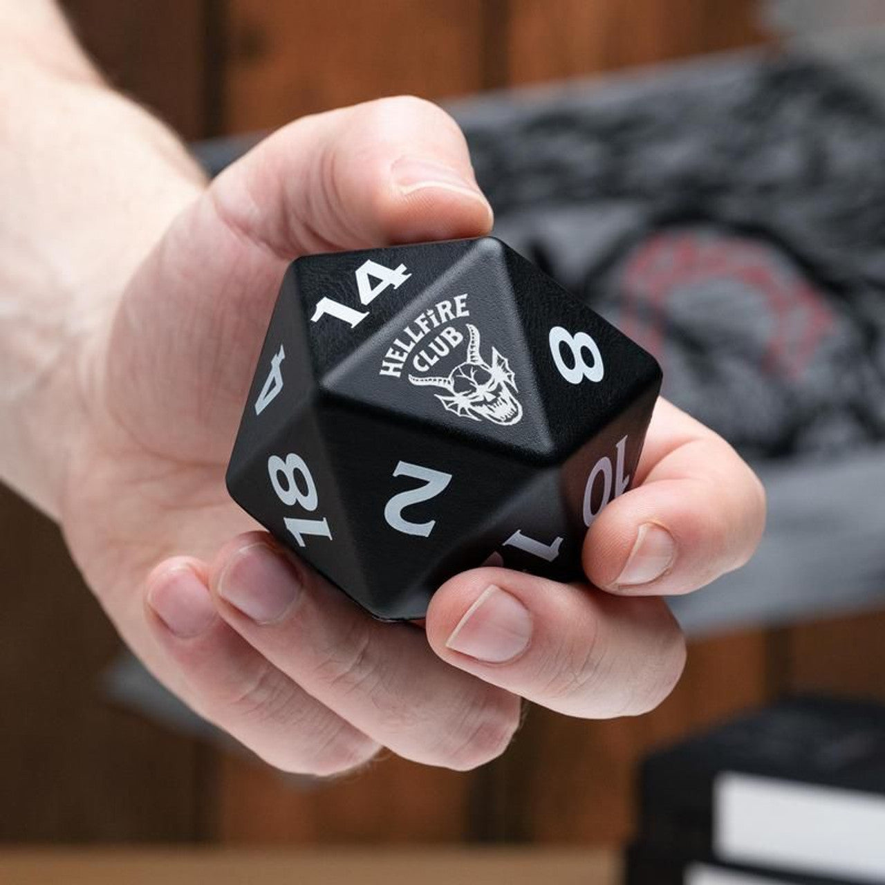 PP9941STV2 - STRANGER THINGS 5 HELLFIRE CLUB DICE STRESS BALL