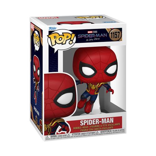 MARVEL: SPIDER-MAN NO WAY HOME - POP FUNKO VINYL FIGURE 1157 LEAPING SPIDER-MAN 1 9CM