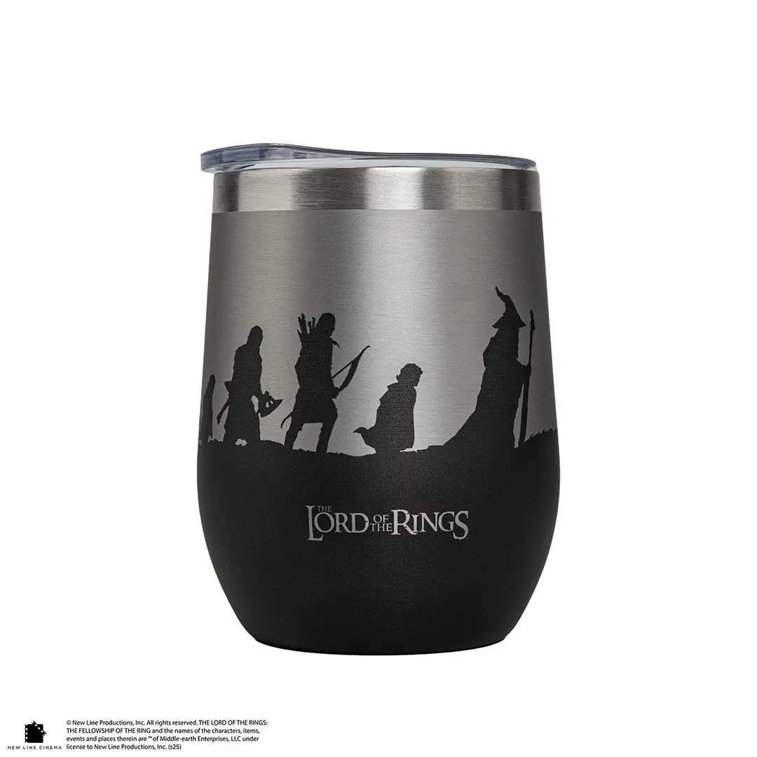 CR4351 - THE LORD OF THE RINGS - TAZZA DA VIAGGIO - LA COMPAGNIA DELL’ANELLO
