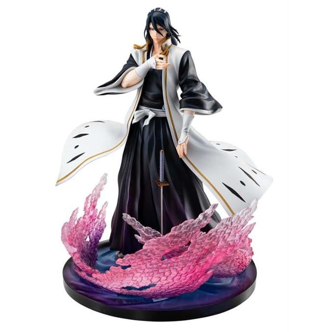 99501 - BLEACH: THOUSAND-YEAR BLOOD WAR - GEM STATUE - BYAKUYA KUCHIKI - STATUA 25CM