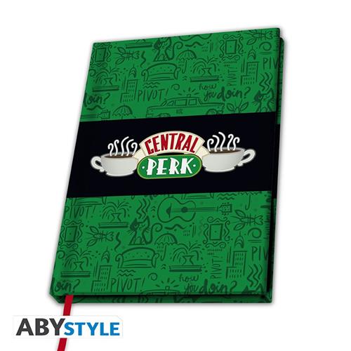 ABYNOT073 - FRIENDS - A5 NOTEBOOK CENTRAL PERK