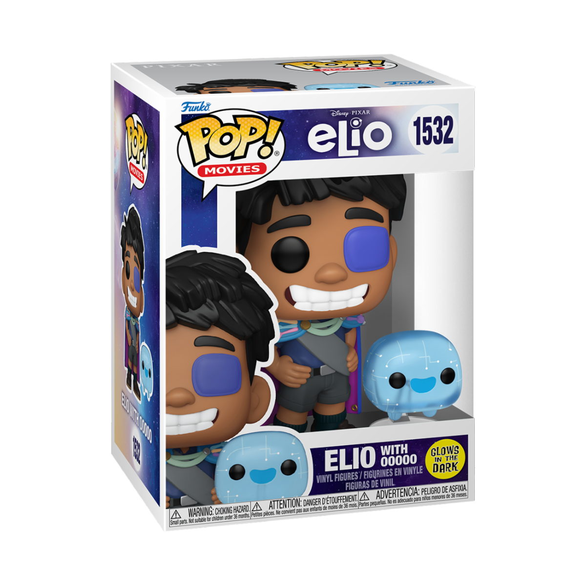DISNEY/PIXAR: ELIO - POP & BUDDY VINYL FIGURE 1532 ELIO W/OOOOO 9CM