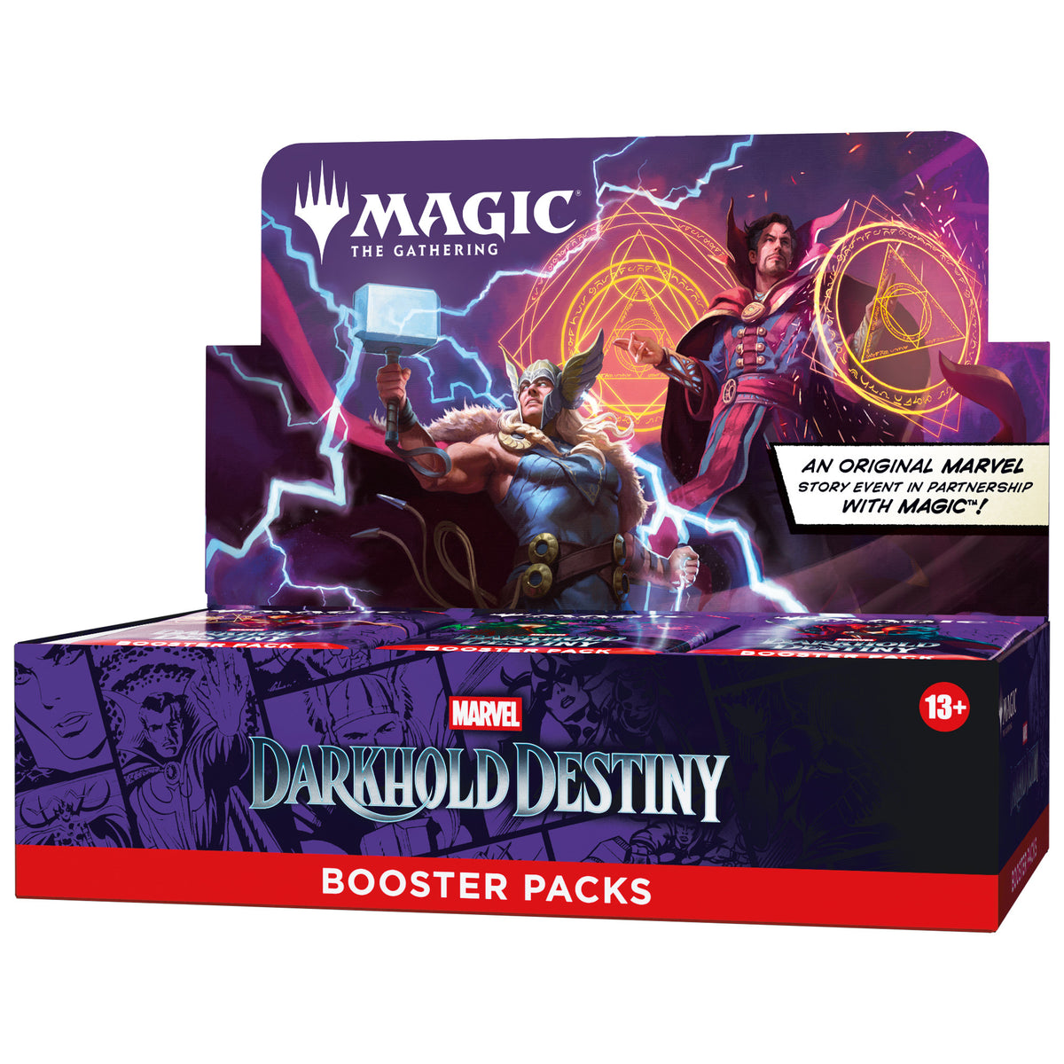 BOX PLAY BOOSTER - MARVEL DARKHOLD DESTINY (30 BUSTE) - ENG