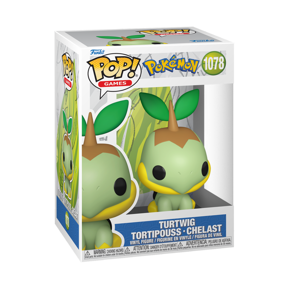 POKEMON - POP FUNKO VINYL FIGURE 1078 TURTWIG 9CM