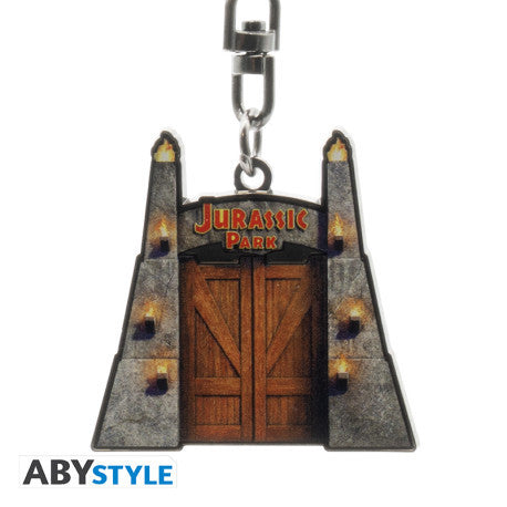 ABYKEY475 - JURASSIC PARK - KEYCHAIN - GATES