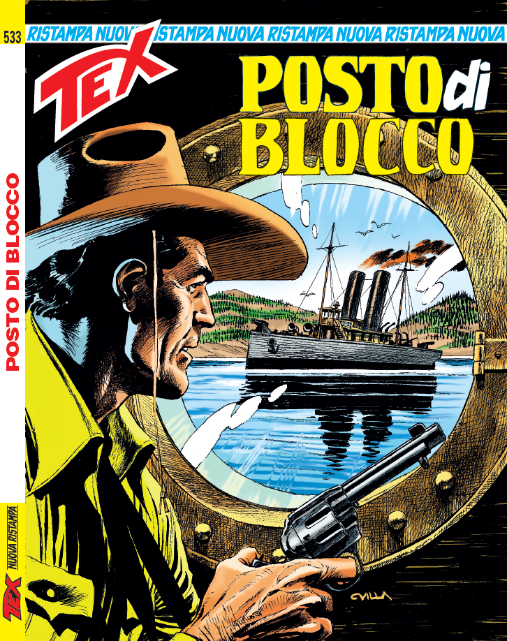 TEX NUOVA RISTAMPA 533 - POSTO DI BLOCCO