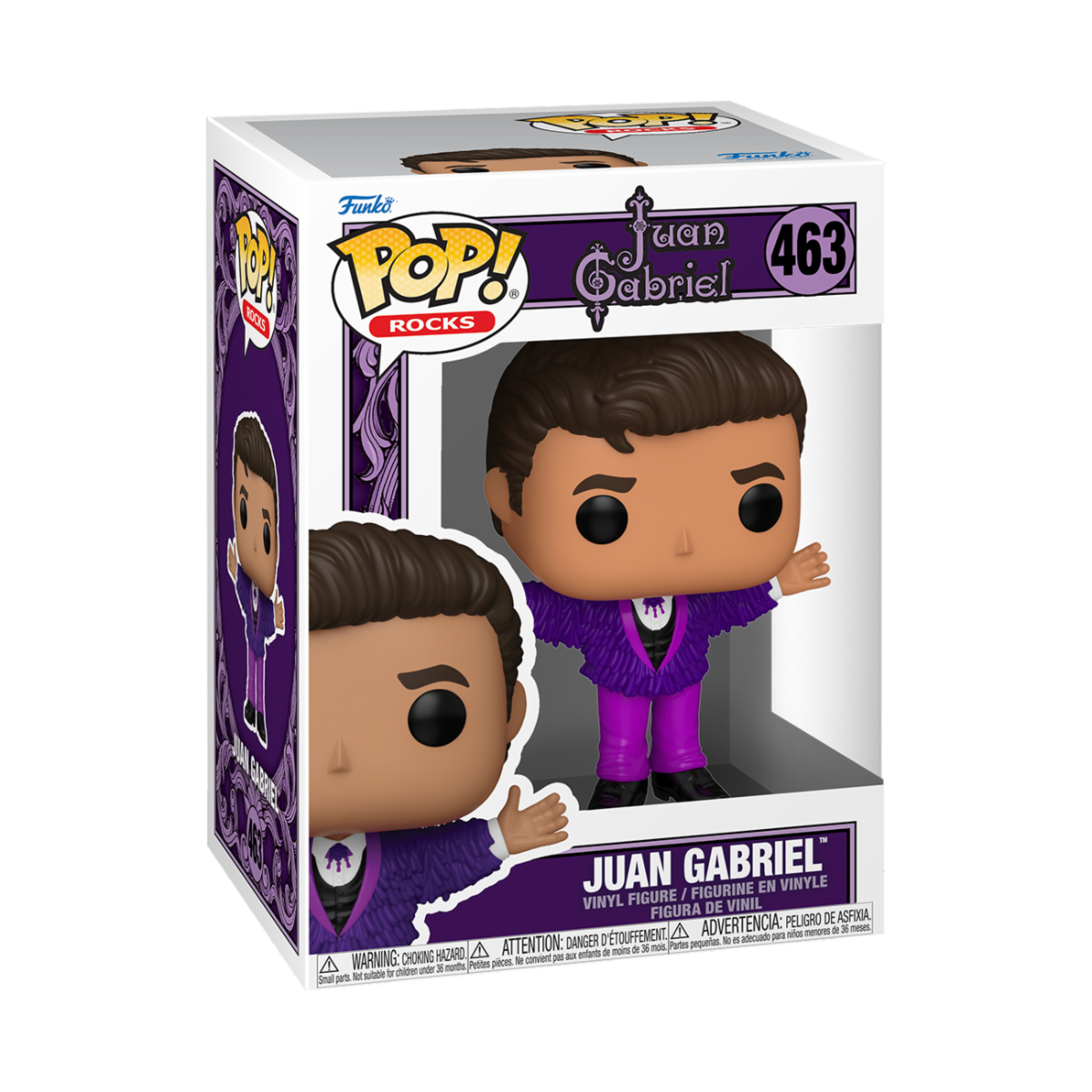MUSIC: JUAN GABRIEL - POP FUNKO VINYL FIGURE 463 JUAN GABRIEL FRINGE SUIT 9CM