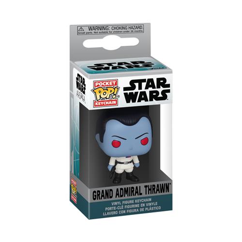STAR WARS: ASHOKA - KEYCHAIN - GRAND ADMIRAL THRAWN 4CM