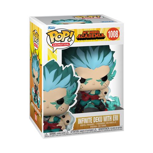 MY HERO ACADEMIA - POP FUNKO VINYL FIGURE 1008 INFINITE DEKU W/ ERI 9CM
