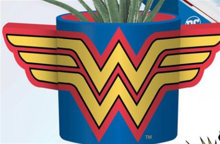 PLNTWW01 - DC COMICS: WONDER WOMAN - PLANT POT - WONDER WOMAN