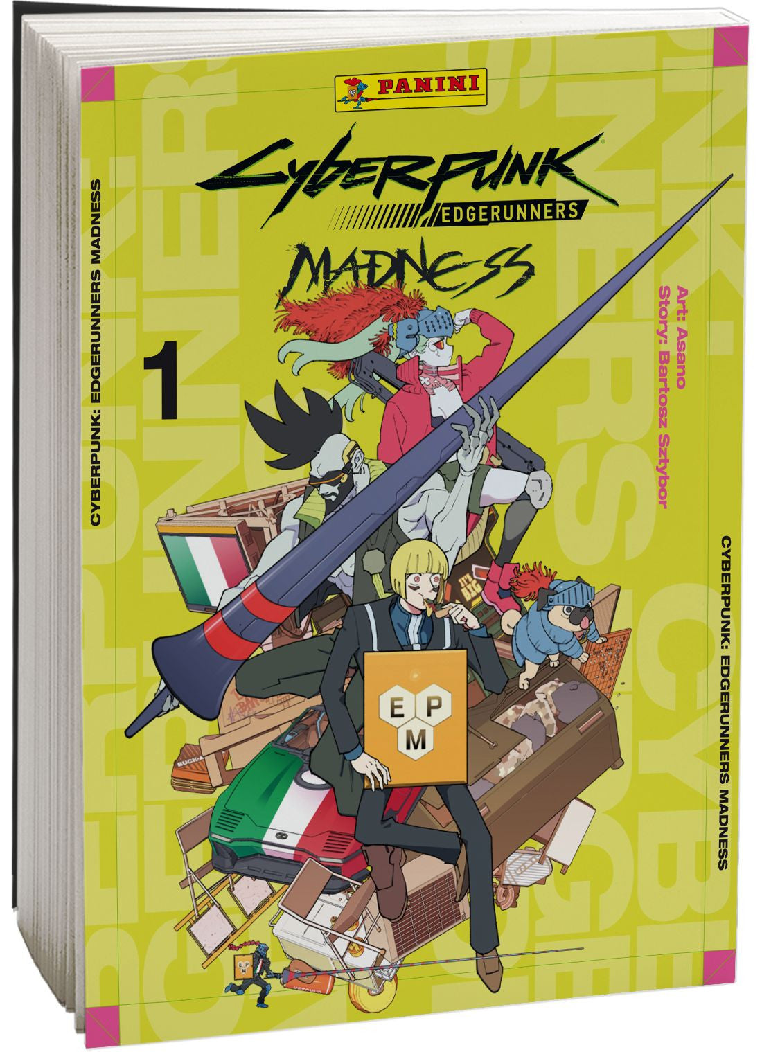 CYBERPUNK EDGERUNNERS VOL.1 - MADNESS - VARIANT INSTANT