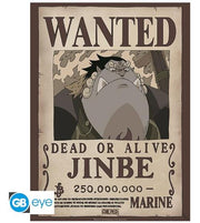 GBYDCO237 - ONE PIECE - POSTER (52X38) - WANTED JINBE