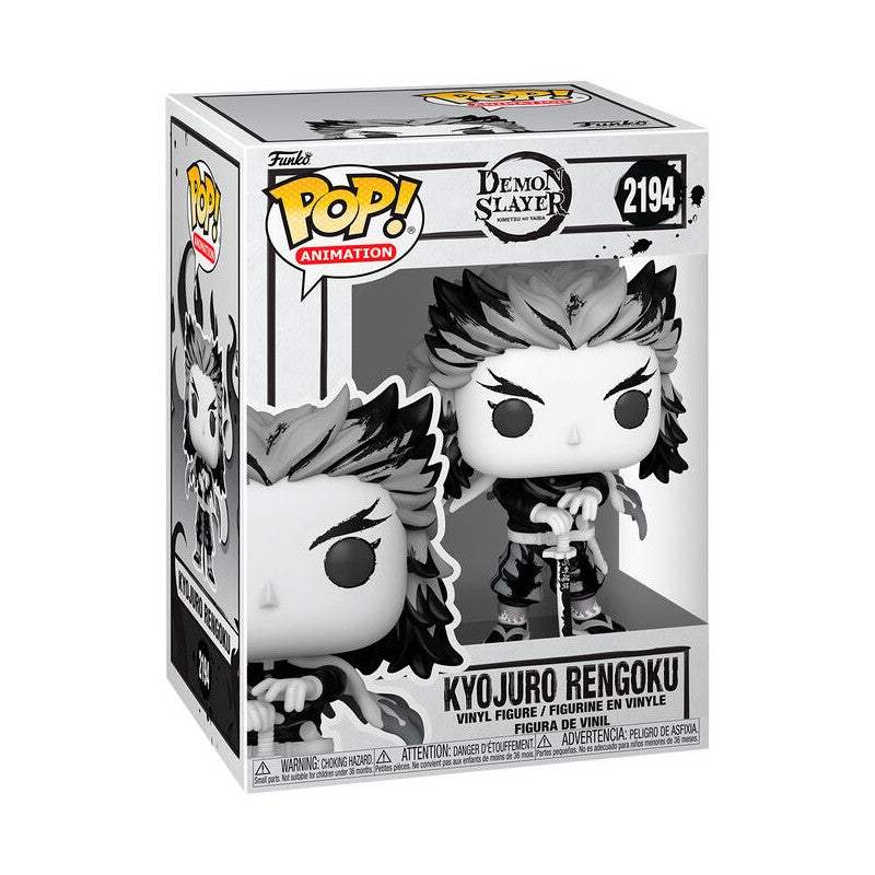 DEMON SLAYER S10 - POP FUNKO VINYL FIGURE 2194 KYOJURO RENGOKU (SUMI-INK) 9CM