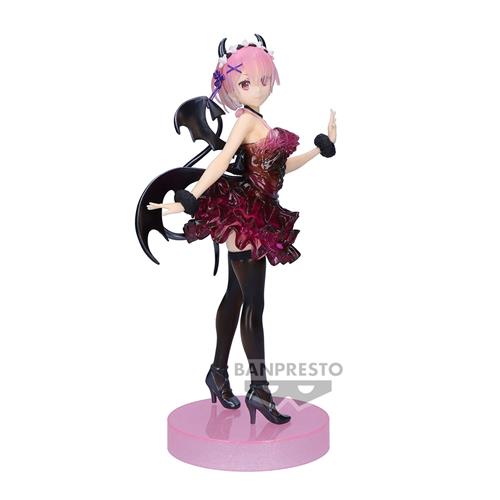 89696 - RE:ZERO - STARTING LIFE IN ANOTHER WORLD - CLEAR & DRESSY -RAM - STATUA 22CM