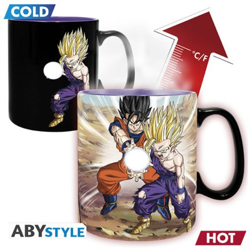 ABYMUGA448 - DRAGON BALL - TAZZA HEAT CHANGE 460ML - GOHAN CELL
