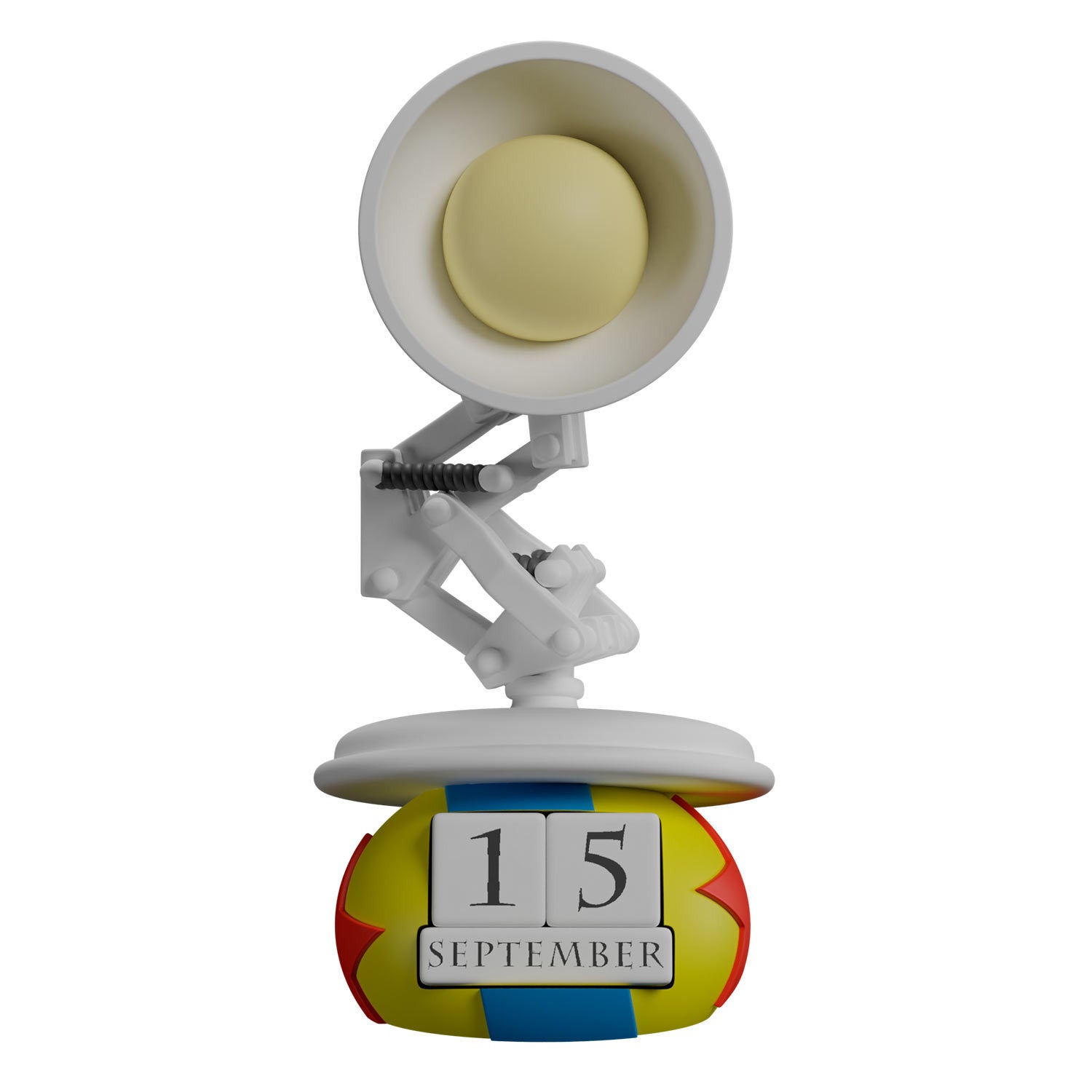 CP3D19 - DISNEY - CALENDARIO PERPETUO 3D - LUXO E PIXAR BALL