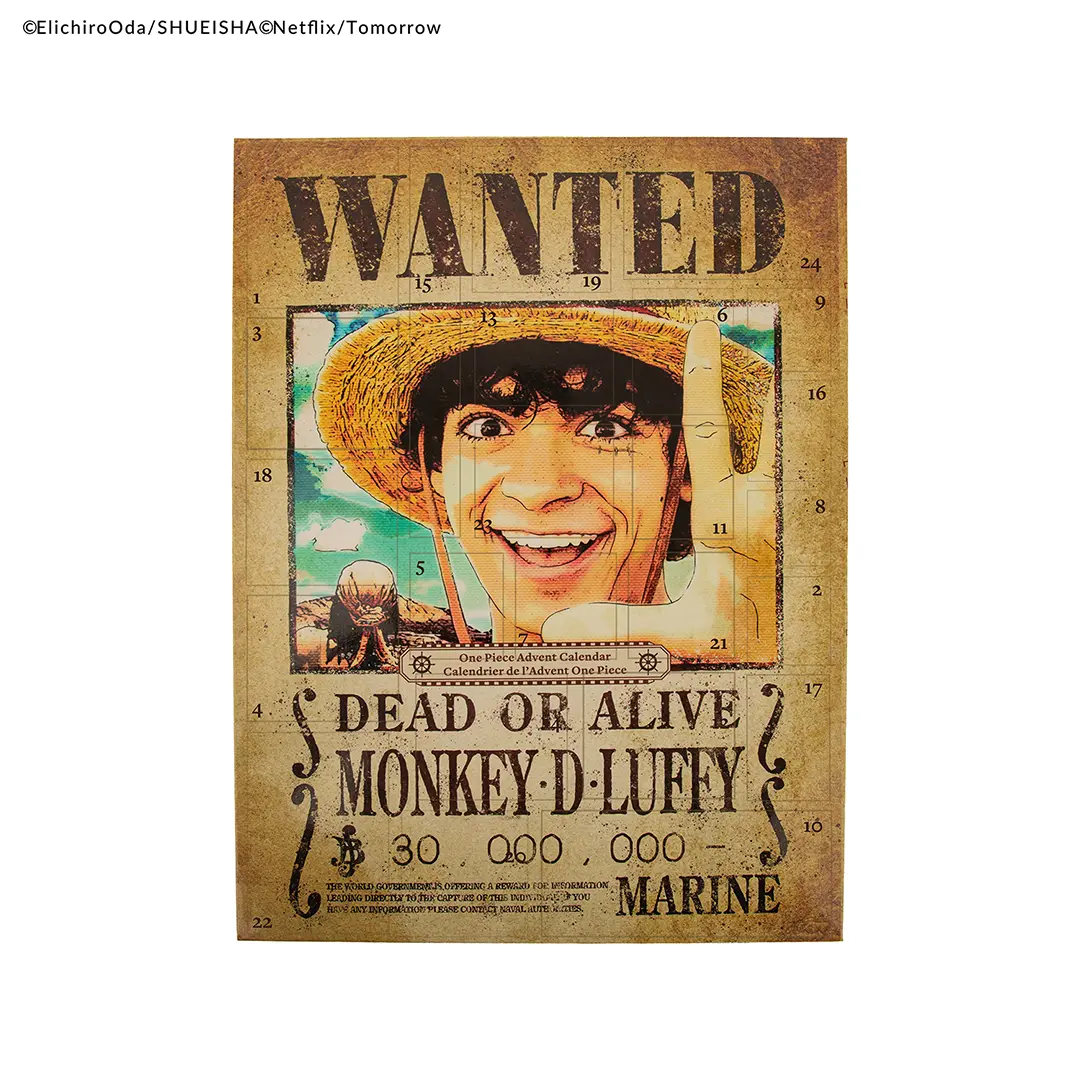 CR2098 - ONE PIECE - CALENDARIO DELL'AVVENTO 2025 - ONE PIECE