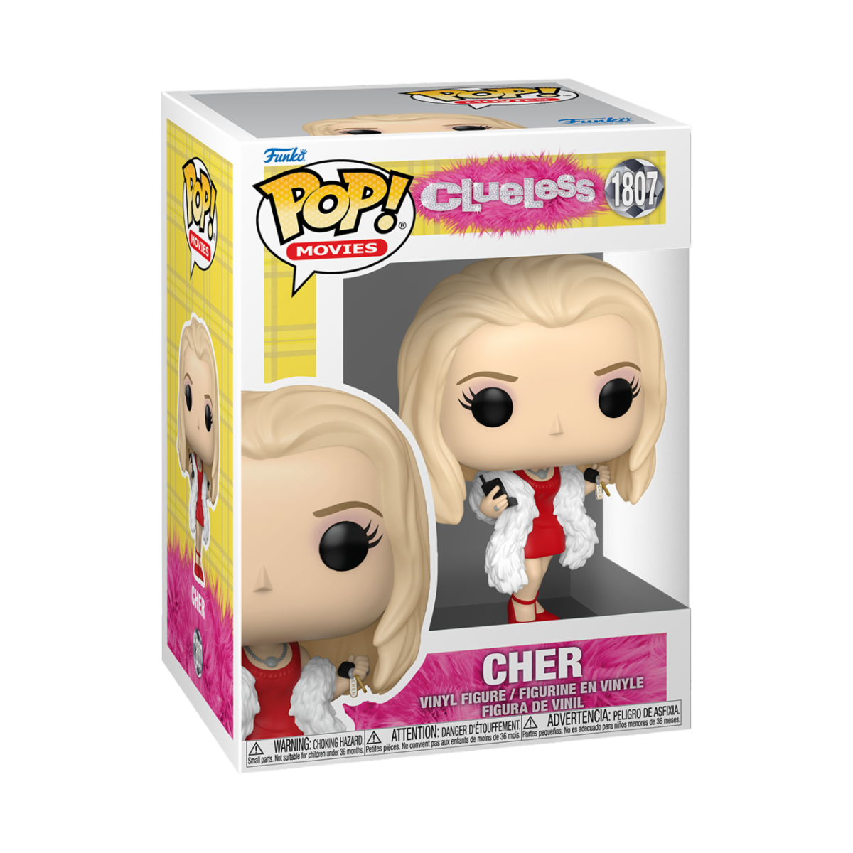 CLUELESS: 30TH ANNIVERSARY - POP FUNKO VINYL FIGURE 1807 CHER 9CM