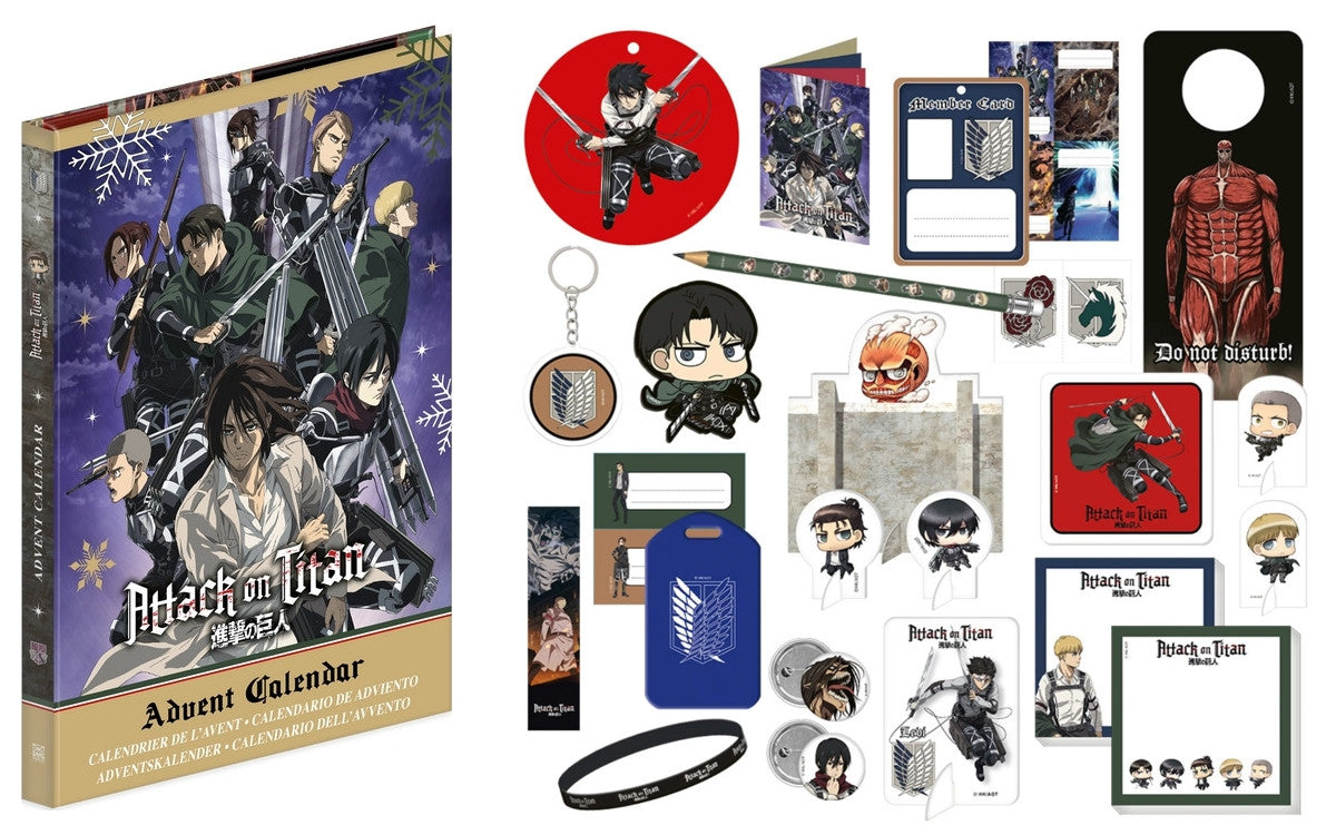 ATTACK ON TITAN - CALENDARIO DELL'AVVENTO