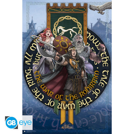 GBYDCO672 - THE LORD OF THE RINGS :THE WAR OF ROHIRRIM - POSTER (91.5X61) - CHARACTERS