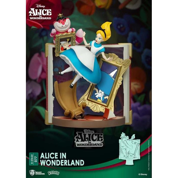 76805 - DISNEY D-STAGE - ALICE IN WONDERLAND - ALICE - STATUA 12.5CM