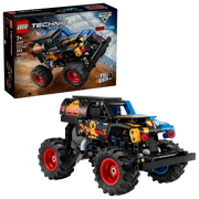 42219 - TECHNIC - MONSTER JAM GRAVE DIGGER FUOCO E GHIACCIO