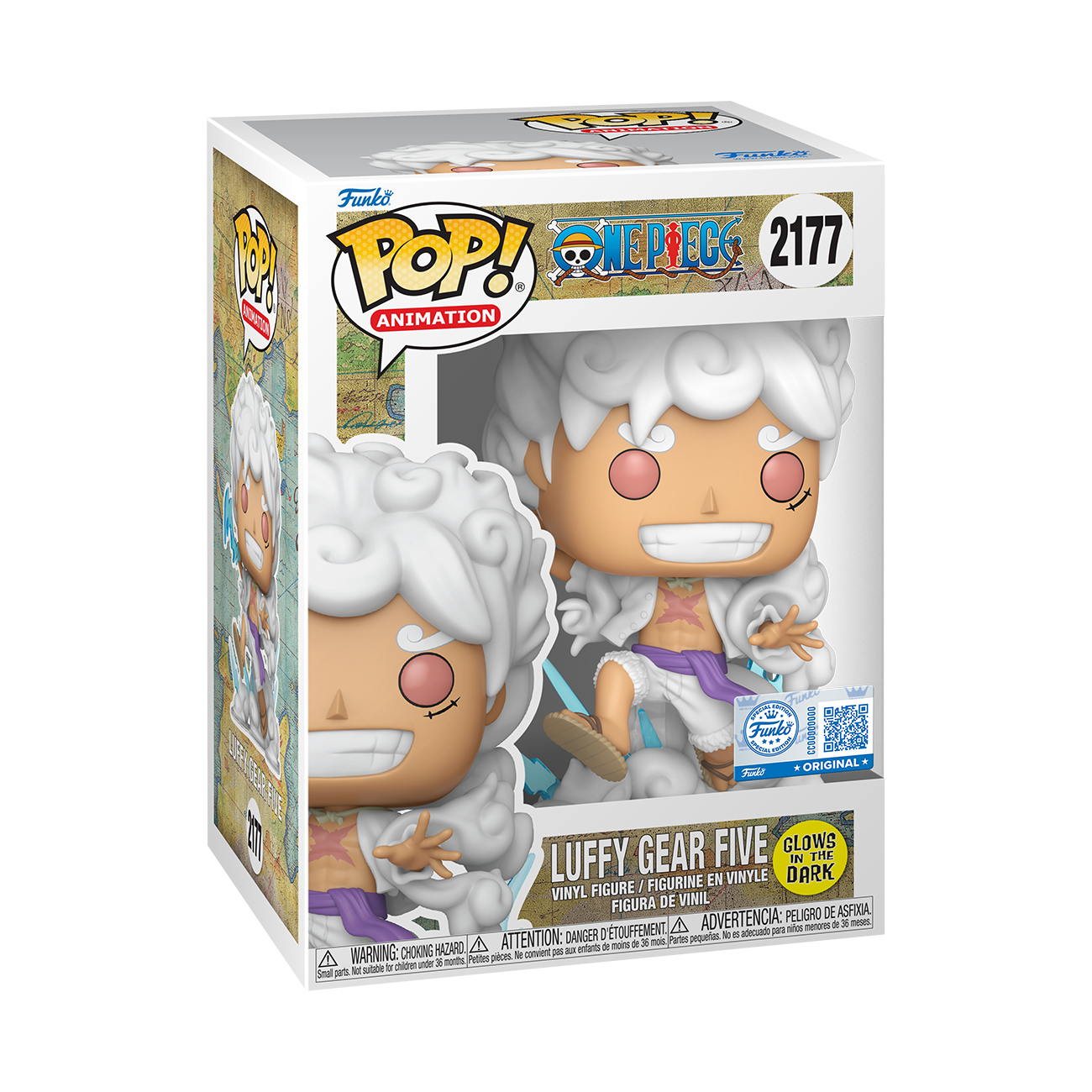 ONE PIECE - POP FUNKO VYNIL FIGURE - GEAR 5 LUFFY (GW) 9CM FUNSIDE EXCL
