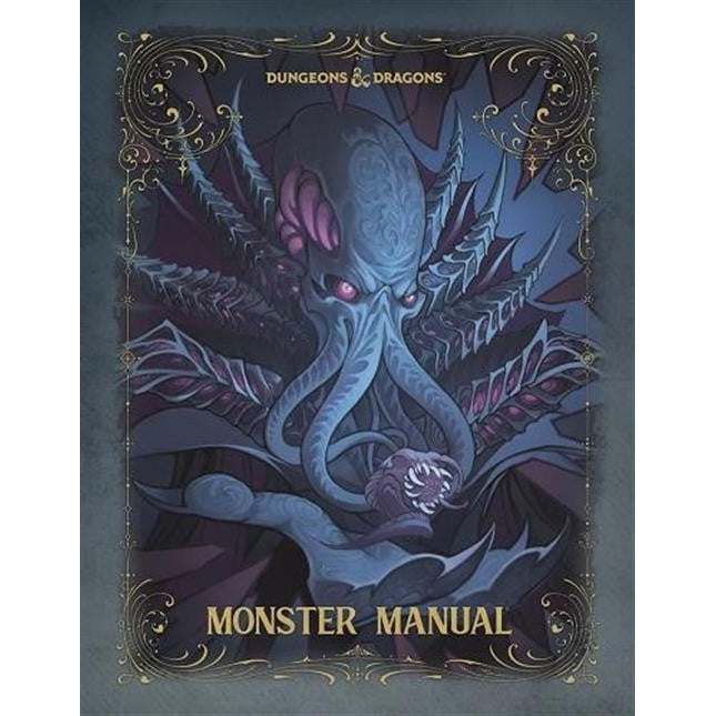 D&D 5.0 - MONSTER MANUAL 2024 - ALTERNATIVE COVER - ENG
