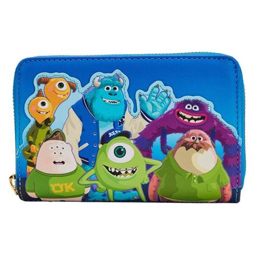 DISNEY - MONSTERS UNIVERSITY - PORTAFOGLIO CON ZIP - SCARE GAMES