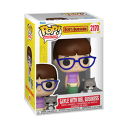 BOB'S BURGERS - POP FUNKO VINYL FIGURE 2170 GAYLE WITH MR.BUSINESS 9CM